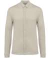 SP518 Spasso Long Sleeve Linen Shirt Linen Sand colour image